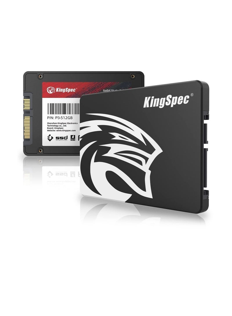 كينجس بيك KingSpec 2TB SATA III SSD 6Gb/s، 2.5 بوصة SATA SSD مع فلاش NAND ثلاثي الأبعاد، محركات أقراص صلبة داخلية ذات حالة صلبة، لأجهزة الكمبيوتر المحمولة وأجهزة الكمبيوتر المكتبية - Image 2